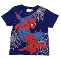 Spiderman T-Shirt Blau 